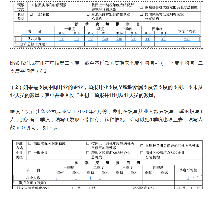 預(yù)繳申報(bào)，資產(chǎn)總額填寫“0”不能保存？你可以這樣填寫...