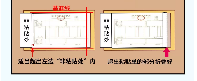 貼憑證時(shí)，如何快速搞定大疊發(fā)票？老會(huì)計(jì)的方法太簡(jiǎn)單了！（附魚(yú)鱗貼票法）