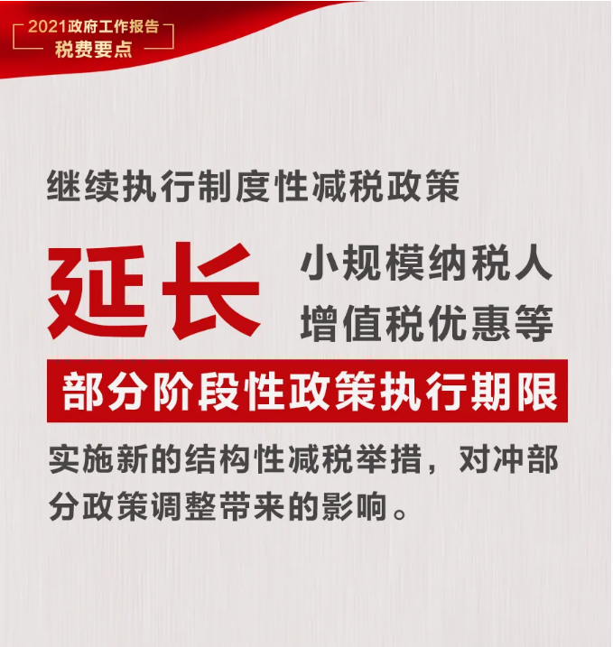 @納稅人繳費(fèi)人：政府工作報(bào)告中的這些稅費(fèi)好消息請(qǐng)查收！