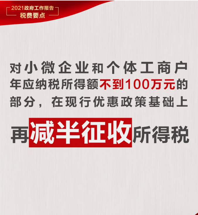 @納稅人繳費(fèi)人：政府工作報(bào)告中的這些稅費(fèi)好消息請(qǐng)查收！