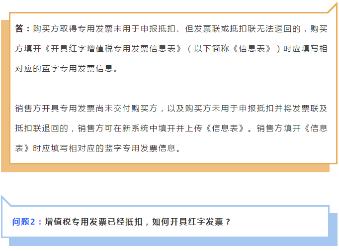 增值稅專用發(fā)票已抵扣，如何開具紅字發(fā)票？