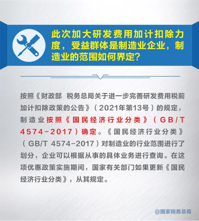 知識帖！九張圖帶你了解研發(fā)費(fèi)用加計扣除新政策