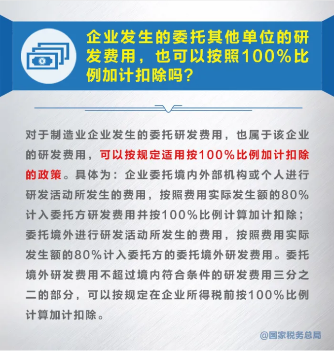 知識帖！九張圖帶你了解研發(fā)費(fèi)用加計扣除新政策