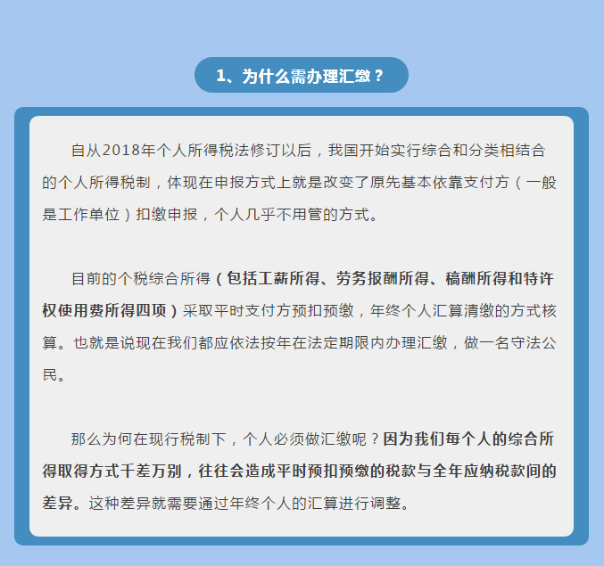 個稅匯算清繳，能偷懶不辦嗎？