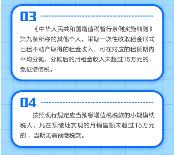 什么是小規(guī)模納稅人免征增值稅政策？一圖告訴您