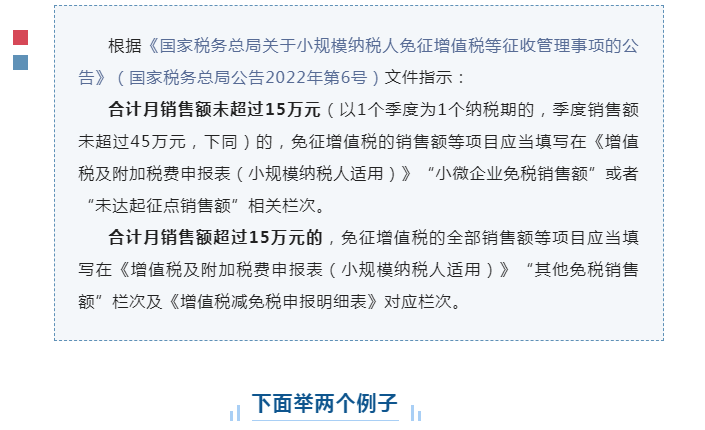 @小規(guī)模納稅人，7月增值稅申報表填報指引來了！